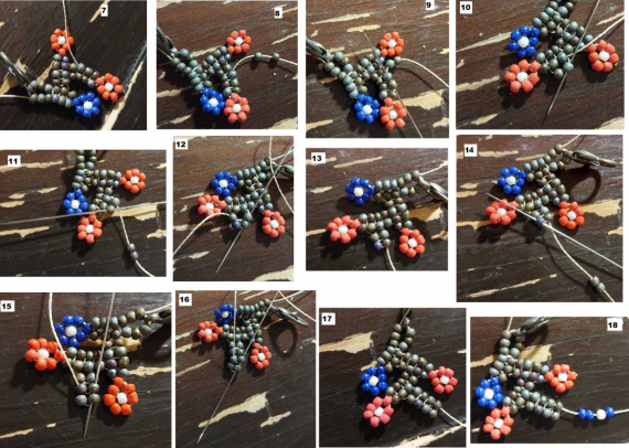 Альбом пользователя LanaGor: Браслетик цветочки на веточке (ндебеле)