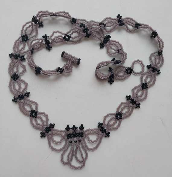 Альбом пользователя LanaGor: Колье серо-черное