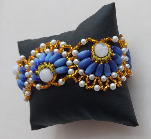 Альбом пользователя LanaGor: Браслет волнистый (по схеме Хуаниты Карлос)