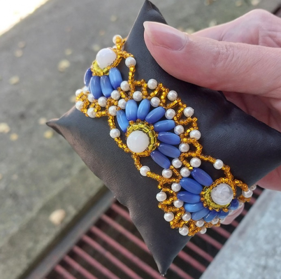 Альбом пользователя LanaGor: Браслет волнистый (по схеме Хуаниты Карлос)