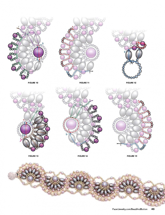 Альбом пользователя LanaGor: Браслет волнистый (по схеме Хуаниты Карлос)