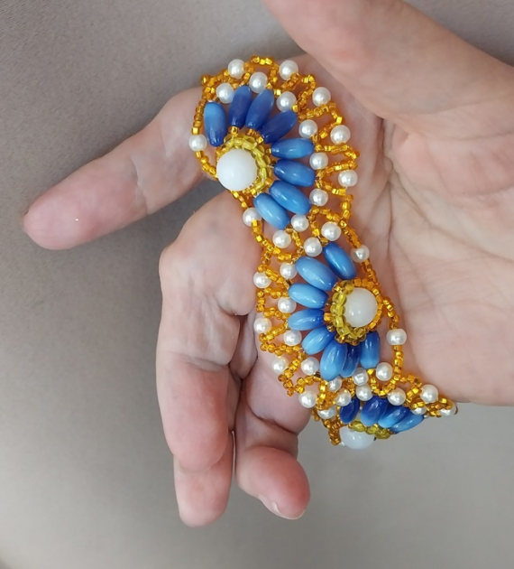 Альбом пользователя LanaGor: Браслет волнистый (по схеме Хуаниты Карлос)