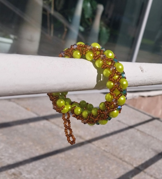 Альбом пользователя LanaGor: Браслет Зеленый толстячок