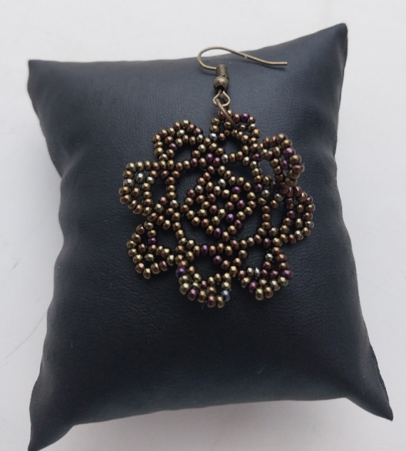 Альбом пользователя LanaGor: Серьги темные кружавчики