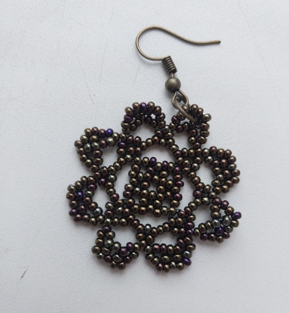 Альбом пользователя LanaGor: Серьги темные кружавчики