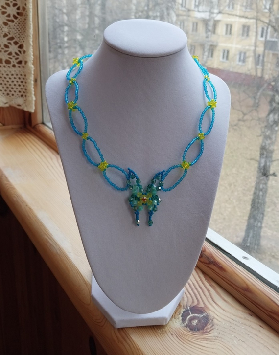 Альбом пользователя LanaGor: Колье детское Мотылек