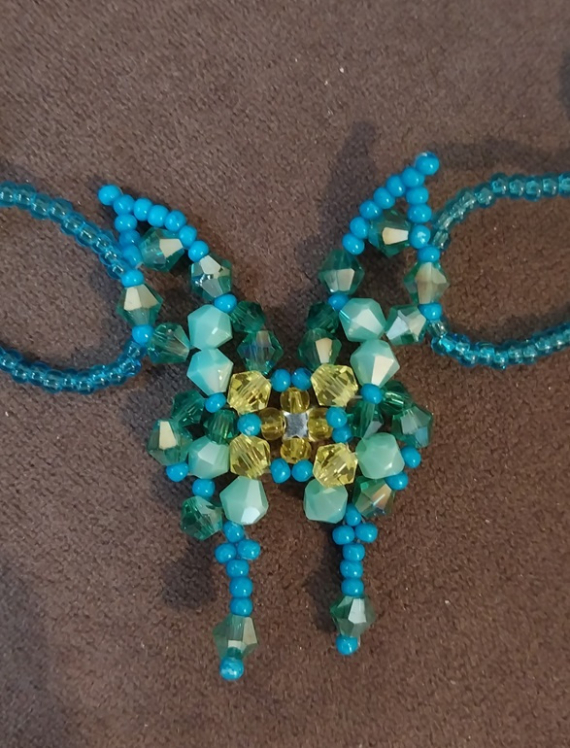 Альбом пользователя LanaGor: Колье детское Мотылек