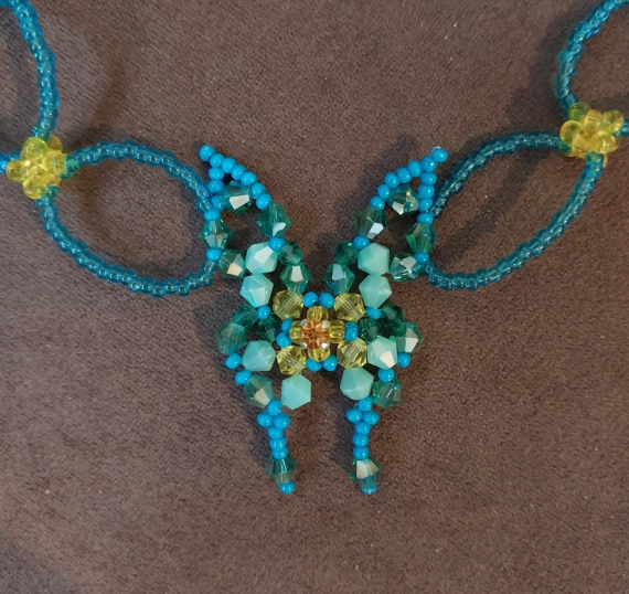 Альбом пользователя LanaGor: Колье детское Мотылек