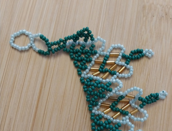 Альбом пользователя LanaGor: Зеленое колье со стеклярусом