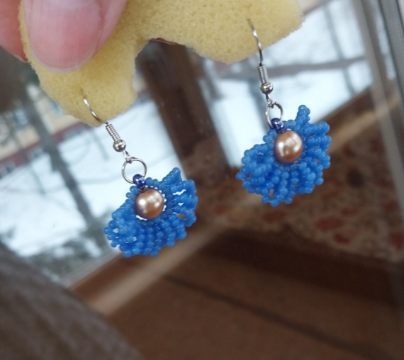 Альбом пользователя LanaGor: Браслет и серьги Море волнуется