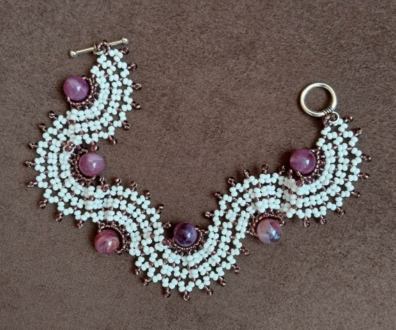 Альбом пользователя LanaGor: Браслет Сиреневая волна