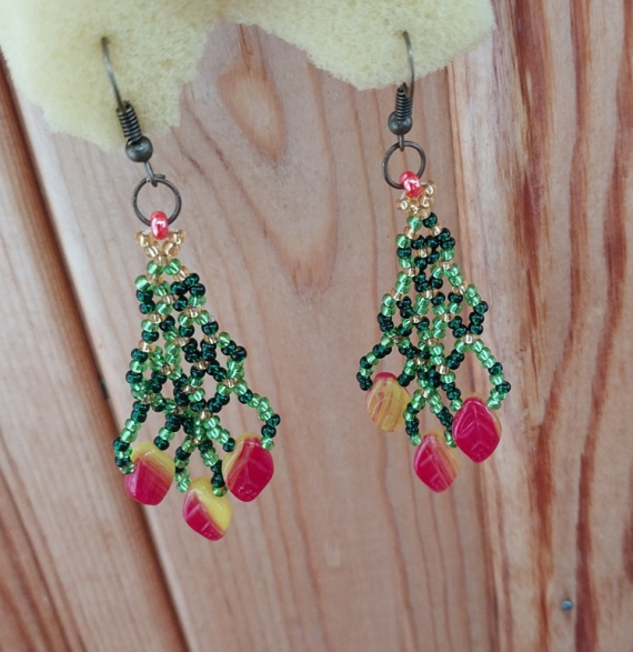 Альбом пользователя LanaGor: Серьги Осенний листопад