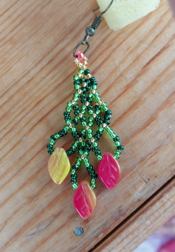 Альбом пользователя LanaGor: Серьги Осенний листопад