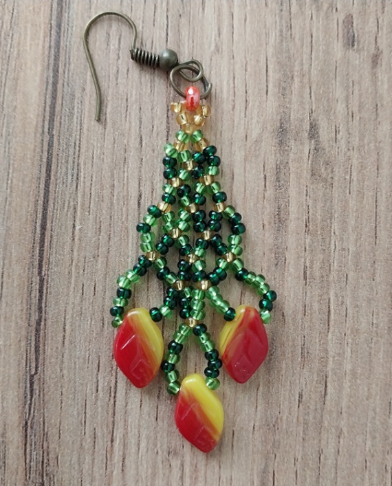 Альбом пользователя LanaGor: Серьги Осенний листопад