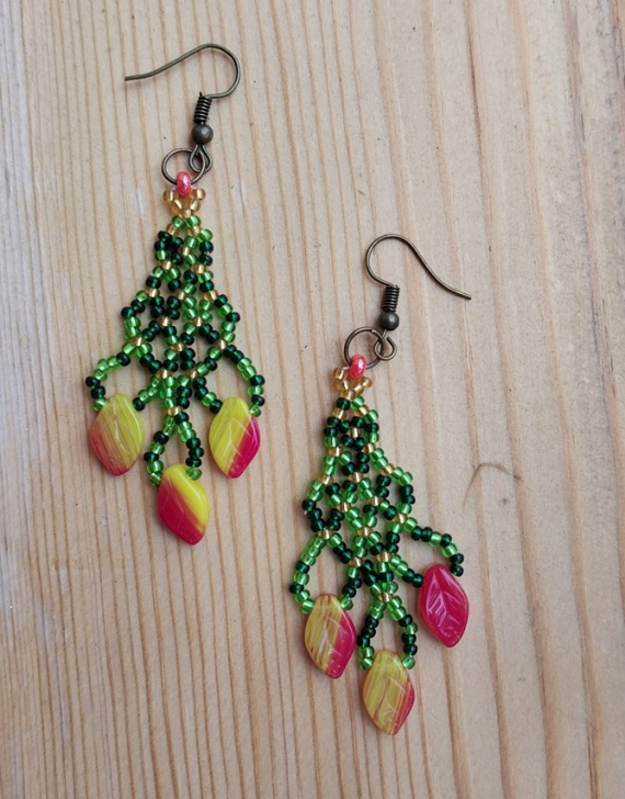 Альбом пользователя LanaGor: Серьги Осенний листопад