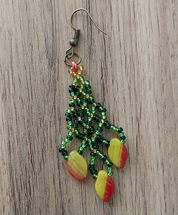 Альбом пользователя LanaGor: Серьги Осенний листопад