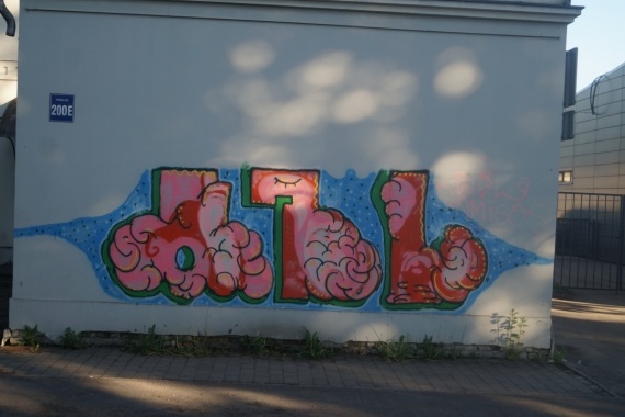 О жизни: рижские граффити. часть 1