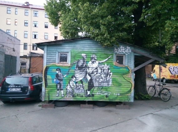 О жизни: рижские граффити. часть 4.