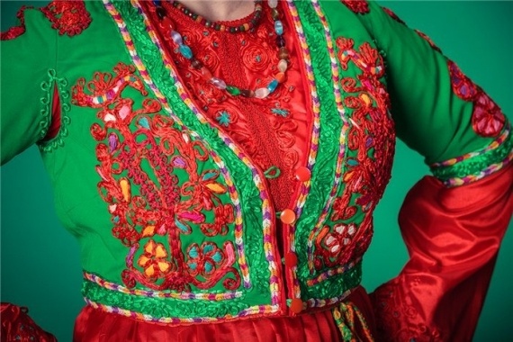 НЕбисерная лавка чудес: вышивка костюма для этнического танца