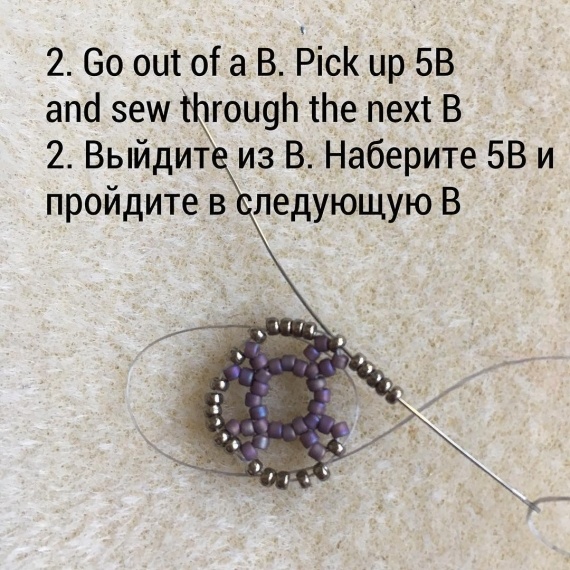 Мастер-классы: Схемы: оплетенка шатонов