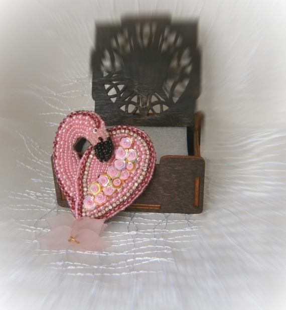 Альбом пользователя НовОля: Фламинго. Серия Цветущие сердца или Сердечные цветы.