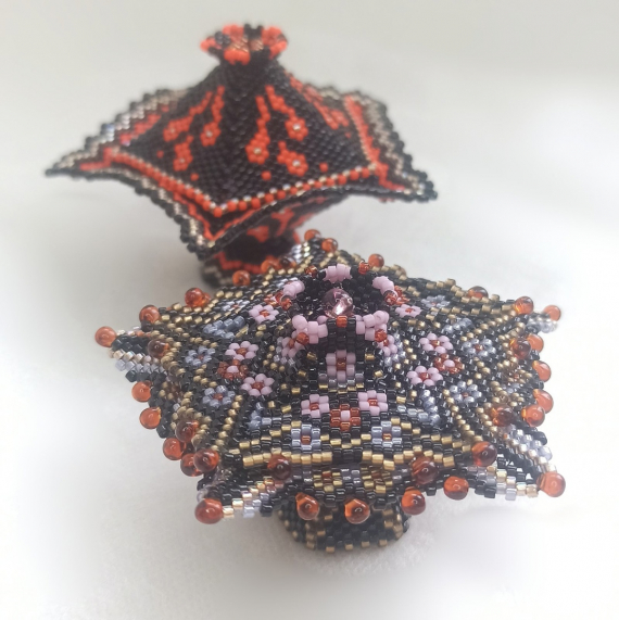 Альбом пользователя НовОля: Мини-шкатулочка Хохлома.