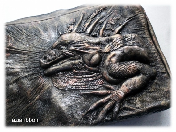 НЕбисерная лавка чудес: Кожаные сумки - драконы и ящерицы