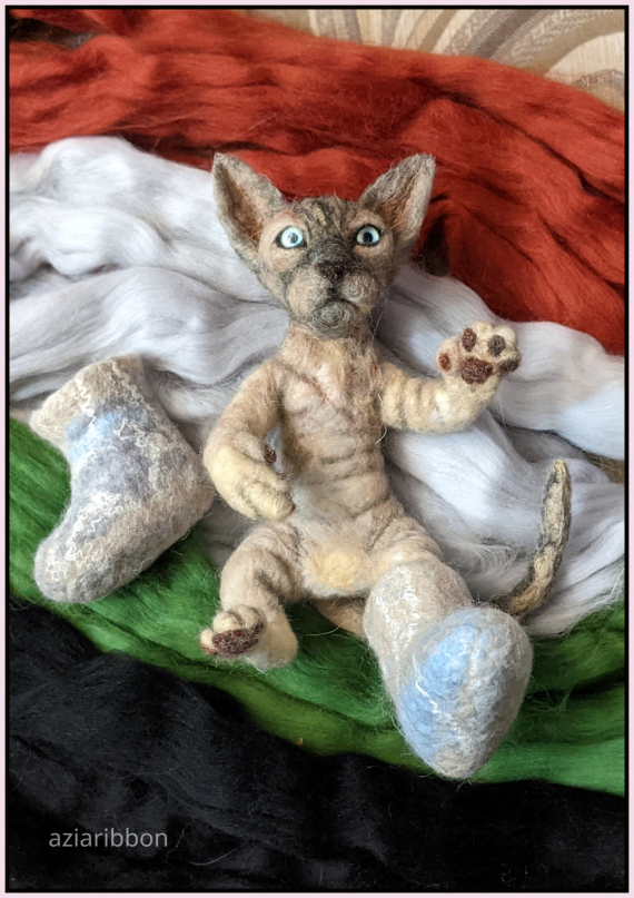 НЕбисерная лавка чудес: Кот по имени Валенок!