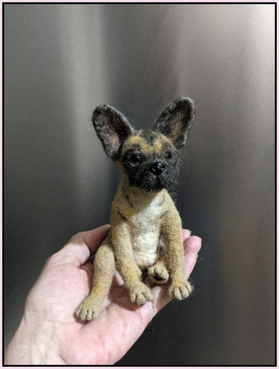 НЕбисерная лавка чудес: Сухое валяние - щенок.