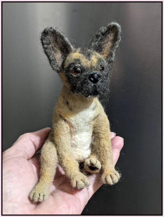 НЕбисерная лавка чудес: Сухое валяние - щенок.