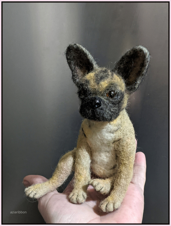 НЕбисерная лавка чудес: Сухое валяние - щенок.