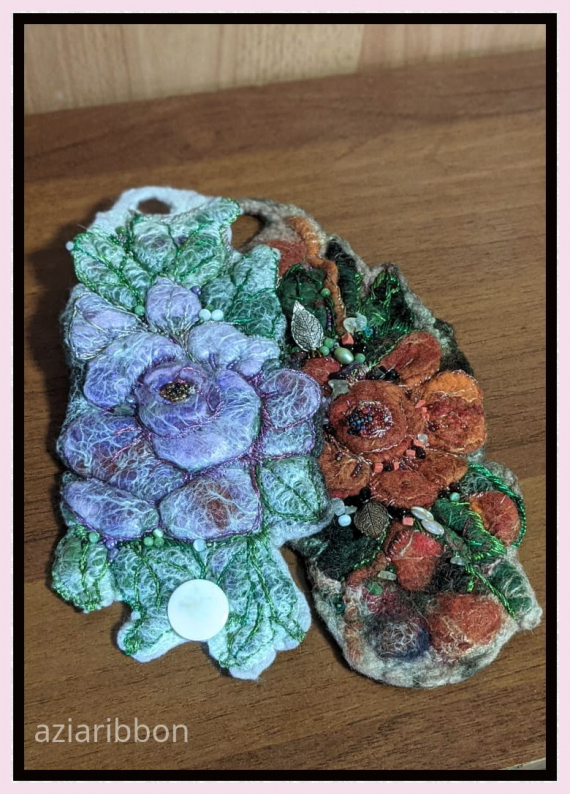 НЕбисерная лавка чудес: Второй валяный браслет)