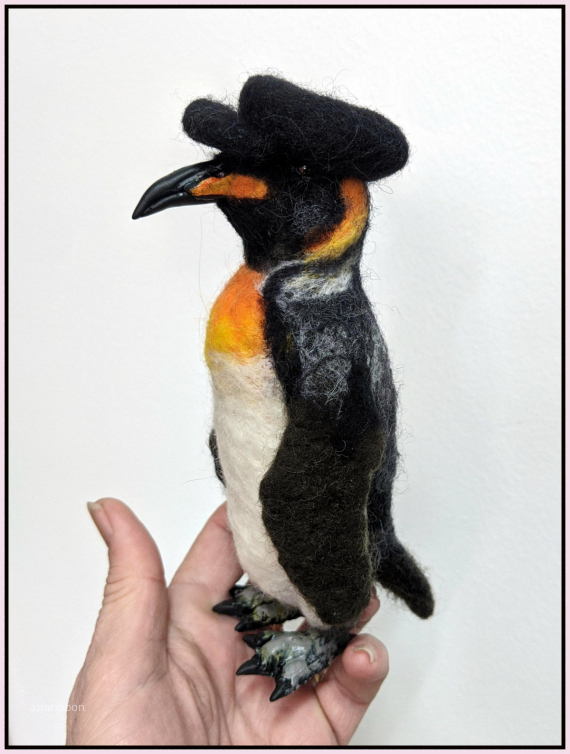 НЕбисерная лавка чудес: Новый валяный персонаж и воссоединение семьи Пингвинянов)