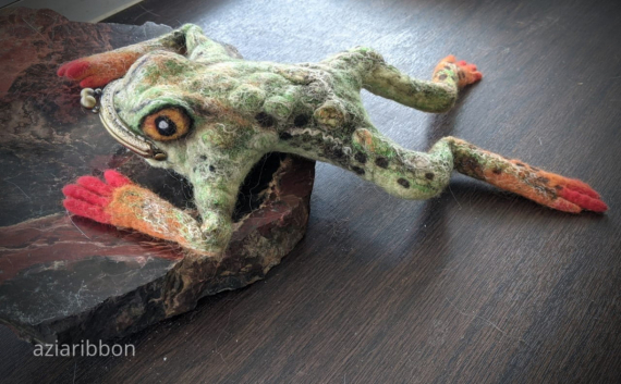 НЕбисерная лавка чудес: Новый валяный персонаж и воссоединение семьи Пингвинянов)