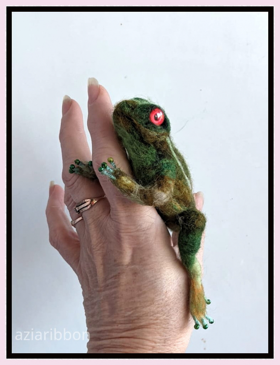 НЕбисерная лавка чудес: Сумка валяная Лев