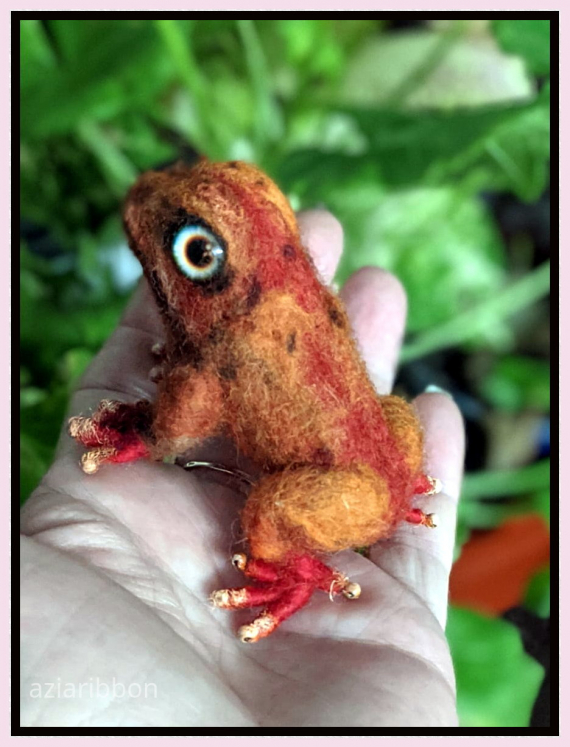 НЕбисерная лавка чудес: Сумка валяная Лев