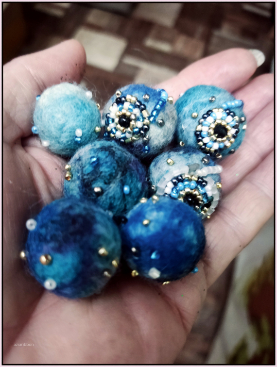 НЕбисерная лавка чудес: Валяная сумка Кот