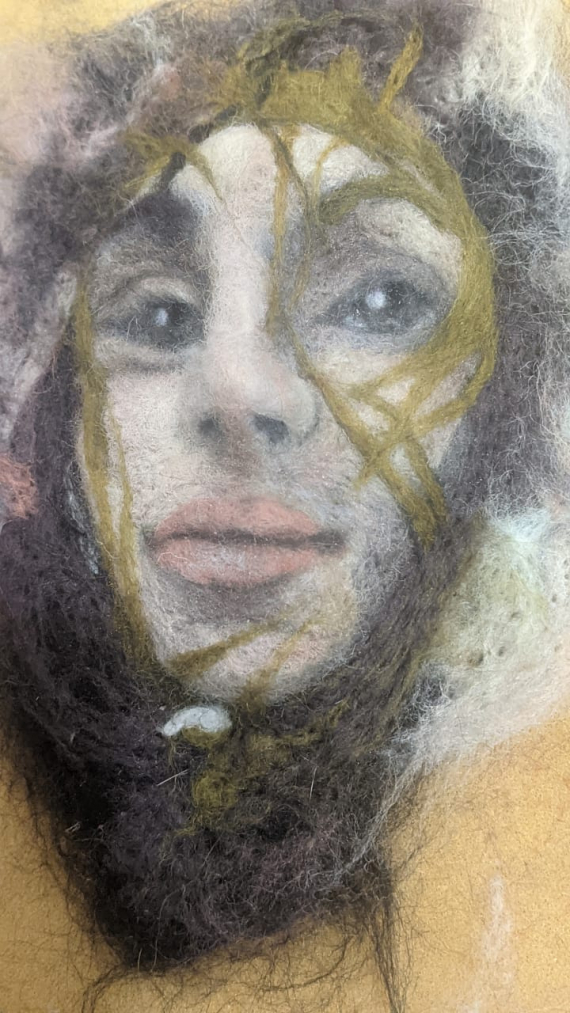 НЕбисерная лавка чудес: Валяная сумочка Дух леса