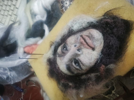 НЕбисерная лавка чудес: Валяная сумочка Дух леса