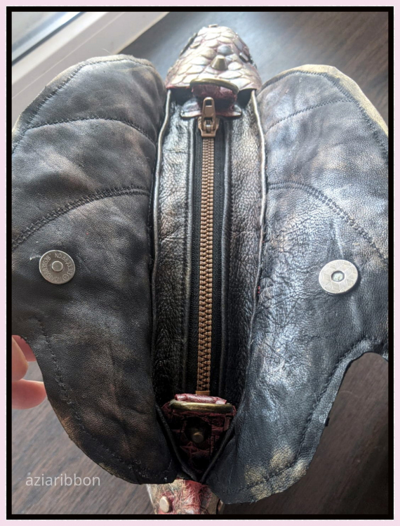 НЕбисерная лавка чудес: Кожаная сумка-рыба и с 8 марта)