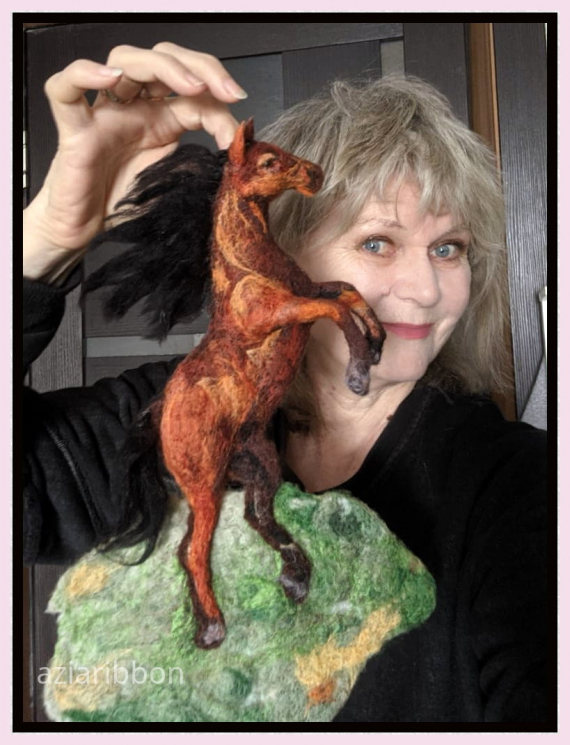 НЕбисерная лавка чудес: Как мы карту Восточно-Казахстанской области из шерсти валяли