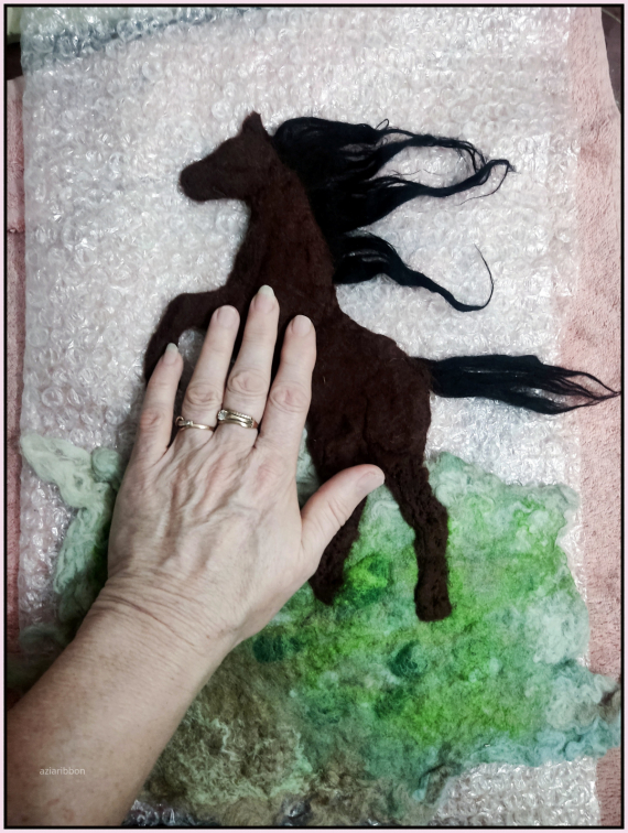 НЕбисерная лавка чудес: Как мы карту Восточно-Казахстанской области из шерсти валяли