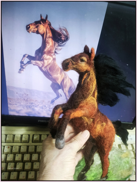 НЕбисерная лавка чудес: Как мы карту Восточно-Казахстанской области из шерсти валяли