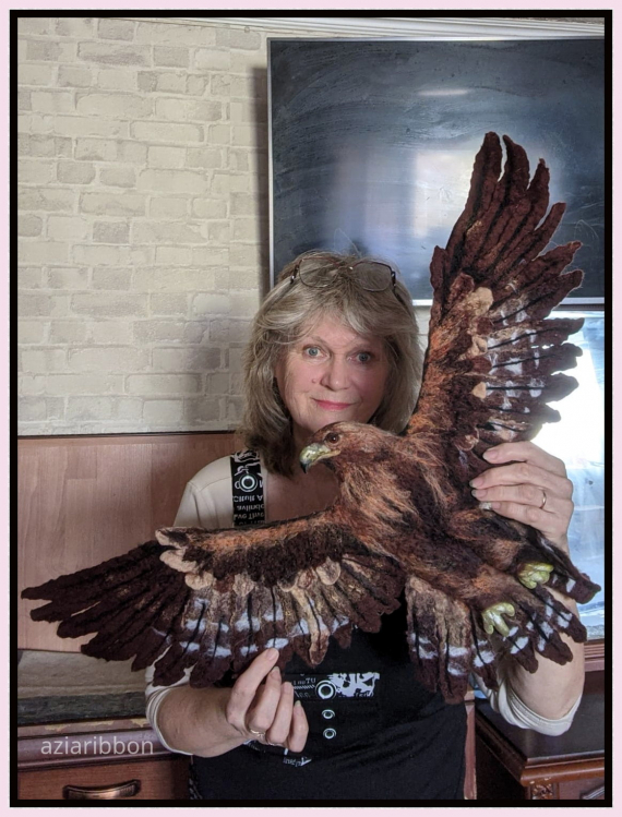 НЕбисерная лавка чудес: Как мы карту Восточно-Казахстанской области из шерсти валяли