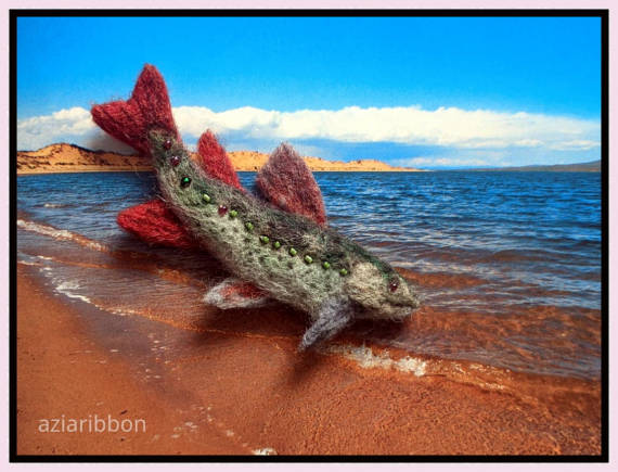 НЕбисерная лавка чудес: Как мы карту Восточно-Казахстанской области из шерсти валяли