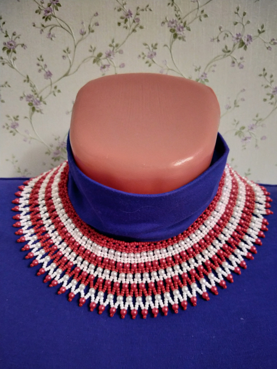 Альбом пользователя Флор: Воротник Красно-белый №1