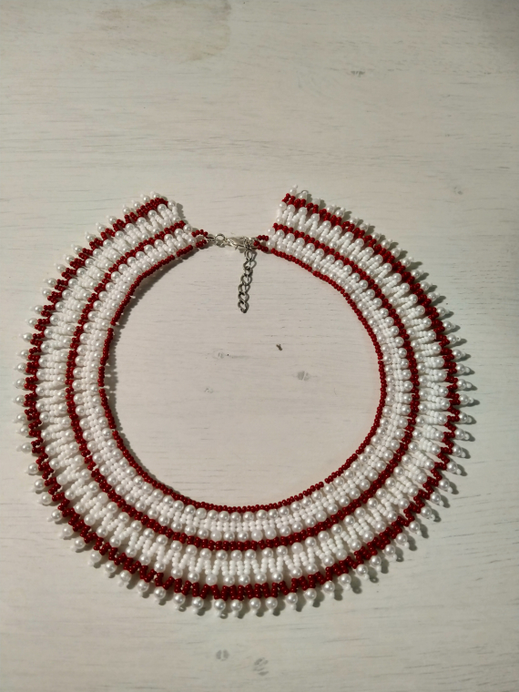 Альбом пользователя Флор: Воротник Красно-белый №2