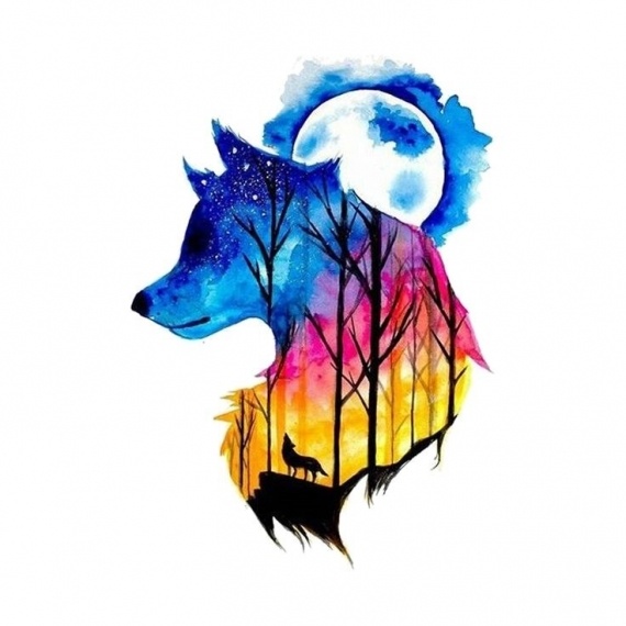 Альбом пользователя EmeraldFox: Брошь-кулон Сердце волка