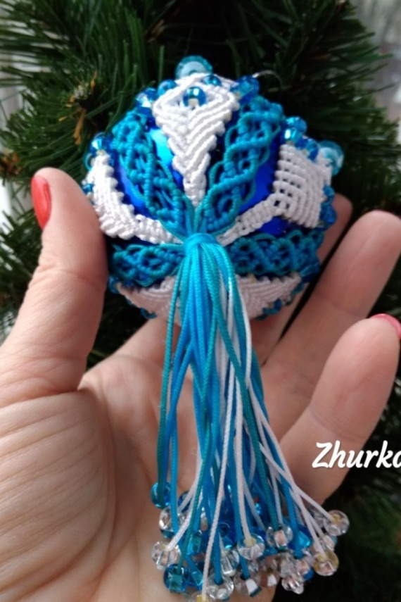 Альбом пользователя zhurka_handmade: Елочная игрушка Новогодний шар