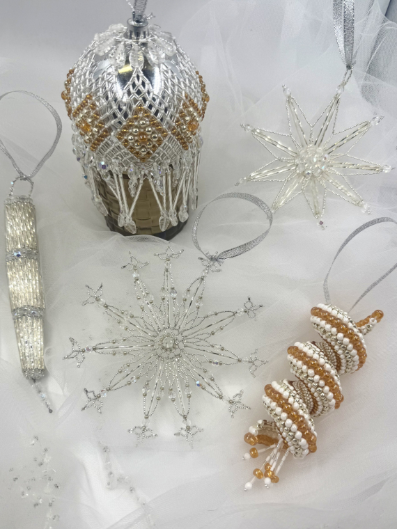 Альбом пользователя LauT: Набор елочных игрушек Мандариновый сорбет